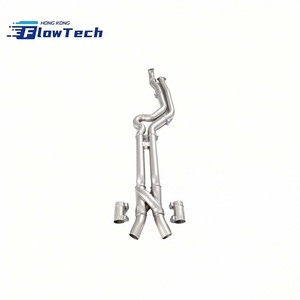 ระบบท่อไอเสียแคทแบ็คสแตนเลส T304 พร้อมวาล์วและท่อ X-Pipe สำหรับ BMW M3 G80 S58 3.0T – ท่อไอเสียสมรรถนะสูงพร้อมปลายท่อแบบ Quad Tips - Product Image 5