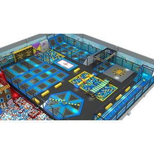 Nuevo diseño con temática del mundo submarino, decoración <span class=keywords><strong>de</strong></span> criaturas marinas, <span class=keywords><strong>parque</strong></span> <span class=keywords><strong>de</strong></span> trampolín marino, <span class=keywords><strong>parque</strong></span> infantil interior para niños - Product Image 5