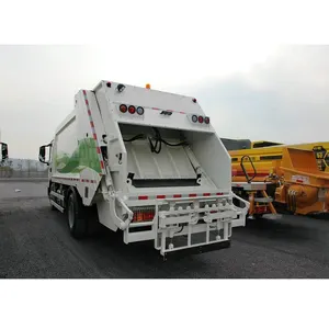 8/10 tons waste collector 4x2 rubbish truck trash compactor collection vehicle for transport the waste thing