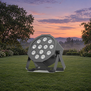 Vlite LED Par Light 36W 12x RGBW 4-in-1 <b>DC</b> <b>12V</b> DMX512 Dimmable with 1-Year Warranty for Events - Product Image 2