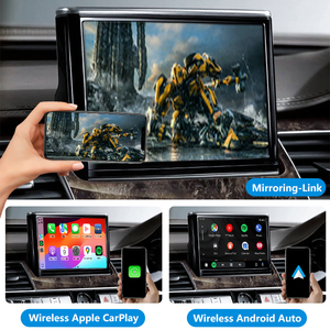 Módulo CarPlay inalámbrico de <span class=keywords><strong>Apple</strong></span>, navegación integrada automática Android y GPS, electrónica automática para Audi A8 A8L, kits de integración automática - Product Image 5