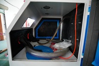 Cabine de sablage à pression manuelle