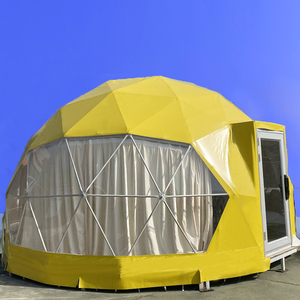 Tentes de <span class=keywords><strong>camping</strong></span> de luxe rétractables 5m/6m/8m pour l'extérieur, tente dôme avec mobilier - Product Image 6