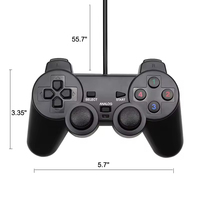 Manette de jeu filaire USB 706L, manette de jeu pour PC, manette de jeu pour téléphone mobile Android