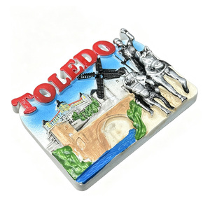 Imán de Resina Personalizado de <span class=keywords><strong>Toledo</strong></span>, España, Recuerdo Turístico 3D - Product Image 5