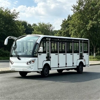 Bus électrique de tourisme KAVRED à faibles vibrations et conduite fluide, suspension avancée, adapté aux personnes âgées, pour les visites de sites touristiques