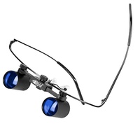 BIJIA 2.5x HD Gafas Estilo Binoculares Diseño de manos libres para conciertos de pesca Fútbol Ópera Asistencia de baja visión