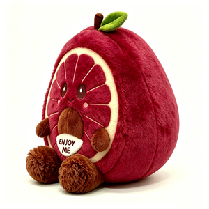 Jouet en peluche en forme de grenade, animal en peluche doux pour enfants de 3 ans et plus, oreiller anti-stress unisexe - Product Image 2