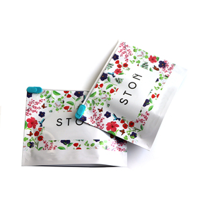 Chất lượng cao có thể tái chế đứng lên túi tùy chỉnh in bằng chứng mùi và túi Mylar chống trẻ em với dây kéo trượt trên đầu - Product Image 2