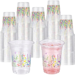 Custom Logo Printed Disposable Single Wall PET <b>Plastic</b> <b>Cups</b> with Lids and Straws for Ice Coffee & Cold Beverages - Product Image 4