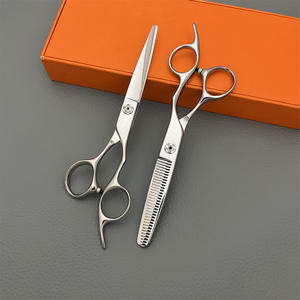 Ciseaux à cheveux en acier inoxydable VG10, 6 pouces, pour styliste de beauté, lame standard pour droitier, longueur 62mm - Product Image 1