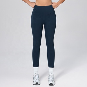 Pantalons de sport doux comme du beurre 2026 avec poches, leggings taille haute pour femmes, contrôle du ventre, pantalons de yoga, <span class=keywords><strong>collants</strong></span> extensibles dans les quatre sens - Product Image 2