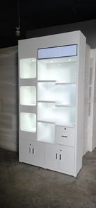 Di alta qualità MDF negozio di legno di cosmetici Display mobili vetrina cosmetica con armadio di stoccaggio - Product Image 3