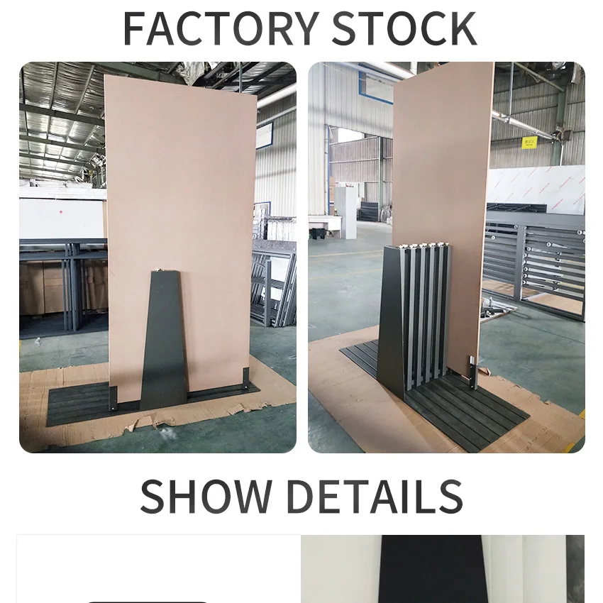 Tsianfan New Arrival Slab Tile Display Showroom With Extendable Rail Push-Pull Marble Mosaic Granite Stone Displays Stand Rack