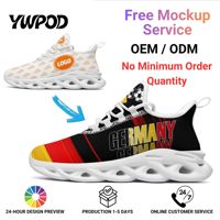 Chaussures de sport en gros pour le football et la marche, imprimées sur demande, respirantes, OEM ODM, logo personnalisé FN003-26025035-3