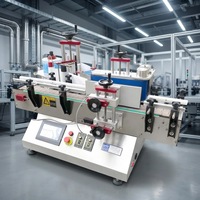Applicateur d'étiquettes motorisé haute vitesse DQ-120 pour boîtes en carton, bouteilles rotatives, boîtes de conserve, sachets et produits pharmaceutiques