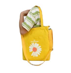 Bolso de lona personalizable de estilo Rock para mujer, bolso de hombro a cuadros/estampado de leopardo, cierre de cremallera reutilizable para compras de viajes de primavera - Product Image 5