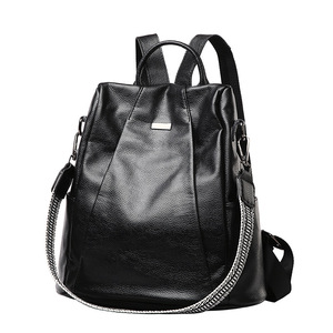 Women Vintage Shoulder Bag Ladies High Capacity Travel <b>Backpack</b> <b>School</b> Bags Girls Feminina Anti-theft PU Leather <b>Backpack</b> - Product Image 1