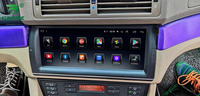 Pour BMW E39 1996-2004 Double 2 Din Quad Octa-Core Autoradio Android Stéréo GPS Navigation