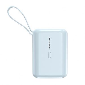 Best Selling Products Ultra Slim Mini 10000Mah Pd22.5W Super Fast Charging With <b>Cable</b> Built Travel Power Bank - Product Image 1