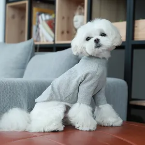 2020 herbst Neue Pet Bekleidung Hund T shirt Hohe Qualität Elastizität Mode Haustier Kleidung Großhandel Welpen Hund Kleidung
