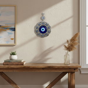 Ornement mural en métal 24X16 cm Evil Eye - Product Image 3