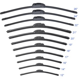 Zeda Bone <b>Wiper</b> Blade Natural Rubber Strip U-type Universal for Abarth 500 C 2009-2016 Model 14-17 - Product Image 1