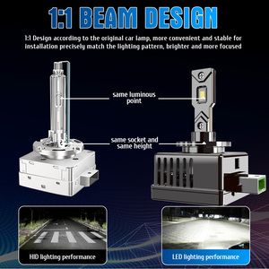 Xenplus <span class=keywords><strong>DS7</strong></span> D2S D3S D4S D5S D8S Canbus Car LED Headlight 20000LM 6000K HID Xenon Ballast Lights to Auto LED Headlights Bulb D1s - Product Image 4