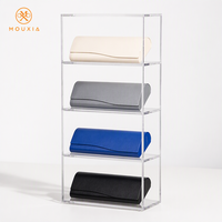 Étui à lunettes en cuir PU fait main, tendance, boîte de protection portable pour lunettes de soleil pour hommes et femmes, nouvelle arrivée avec logo personnalisé