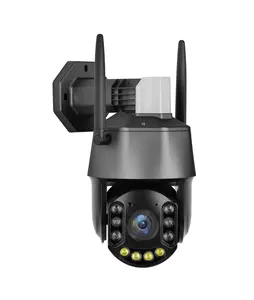 CamHipro 5 MP 30X混合变焦4g户外IP66防水家庭安全WiFi ip网络圆顶PTZ摄像机
