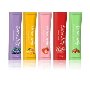 Natural Fruit Flavor Healthcare Supplement Slim Magic Jelly Private Label Korean Detox Enzymes Weight Loss Jelly Stick