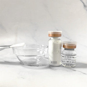 K Peptide rides lisses raffermissant visage Essence ensemble Ampoule poudre lyophilisée réparation Essence acide hyaluronique Peptide traitement - Product Image 2