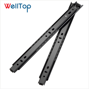 Ngăn Kéo Slide Đường Sắt 27Mm Chiều Rộng Hai Phần Bóng Mang Kính Thiên Văn Cho Đồ Nội Thất Bàn Phím Khay VT-15.027 - Product Image 2
