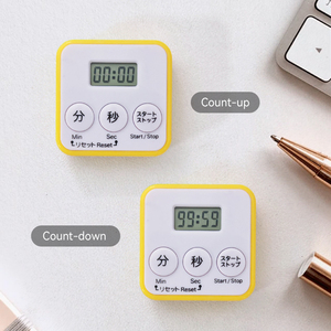 Nueva promoción, logotipo de productividad inteligente, temporizador Lcd de cocina Digital electrónico, contador de horas hacia arriba o hacia abajo con fuerte magnético - Product Image 2