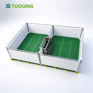คอกเลี้ยงลูกสุกร รั้วพีวีซี พื้นพลาสติกแบบแผ่น สำหรับฟาร์มขนาดเล็ก - Product Image 2