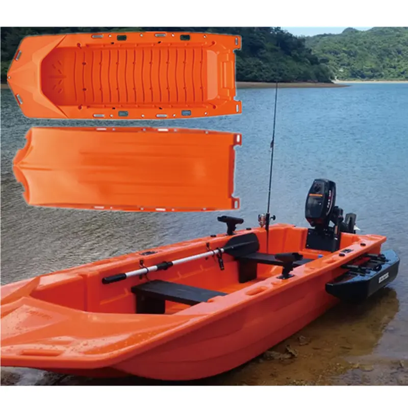 3m Water Play Equipment RC Person big Kayak Plastic Family Hunting Cabin Fishing Bait Fish Rowing Boat for Sale