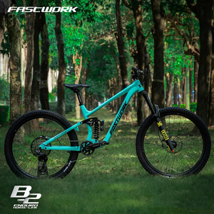 27.5인치/29인치 알루미늄 합금 소프트 테일 풀 서스펜션 자전거 MTB 12단 210*55MM 유압식 다운힐 엔듀로 산악자전거 (성인용) - Product Image 2