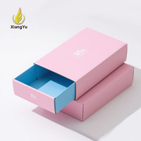 Boîtes d'emballage pour baskets avec logo personnalisé, boîtes à tiroir en carton ondulé bicolore pour chaussures de sport et baskets de marque
