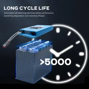 72v 50ah Batería de litio para motocicleta eléctrica 72v 3600W Lifepo4 Batería para Moto eléctrica