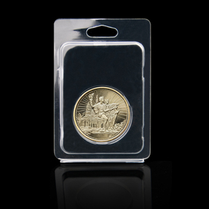 XIEFA記念コイン透明包装ブリスタートレイワックス溶融クラムシェル - Product Image 1