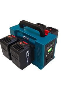 Baozun 18V/20V 330W Lithium Battery Inverter Mobile Power Supply Portable Body Multi-channel Independent Indicator <b>Light</b> 4 Card - Product Image 3