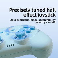 Nouvelle manette de jeu sans fil pour PC/NS/Android/ avec déclencheur à effet Hall, détection de mouvement et retour de vibration pour Switch