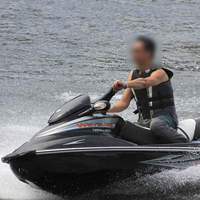 Bateau à moteur haute vitesse en fibre de verre 1300cc Jet Ski 2023 nouvel arrivage