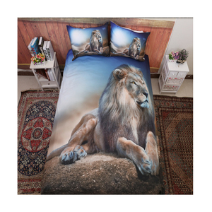 IDOTEX – ensembles de literie, impression numérique 3D, taille du <span class=keywords><strong>roi</strong></span> <span class=keywords><strong>Lion</strong></span> africain, 4 pièces, 3 pièces, 2 pièces, livraison directe - Product Image 1
