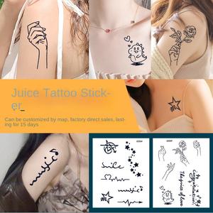 Cross-Border impermeable temporal 3D Herbal tatuaje pegatinas hombres mujeres cuerpo aplicación al por mayor - Product Image 2