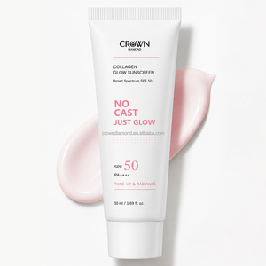 <span class=keywords><strong>Crema</strong></span> Solare <span class=keywords><strong>Viso</strong></span> Quotidiana <span class=keywords><strong>SPF</strong></span> <span class=keywords><strong>50</strong></span> Formula Collagene Luminosità <span class=keywords><strong>Idratante</strong></span> Leggera Protezione Barriera Ultravioletta - Product Image 1