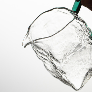 Jarra de Vidrio Estilo Glaciar, Forma Irregular, Resistente al Calor, para Servir Té Kung Fu - Product Image 3