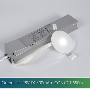 Alto Desempenho Recarregável 6500k UFO Pequeno Mini Teto Recessed <span class=keywords><strong>Led</strong></span> Fire Emergency Down Light