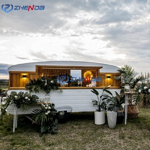 Chariot de concession alimentaire, modèle de camping-car, camionnette de vente de glaces avec congélateur, camion de restauration de shawarma - Product Image 4