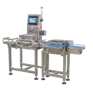 Convoyeur de boissons pour pharmacie avec détecteur de poids à rejet automatique, écran tactile PLC 10 pouces, OEM/ODM, en acier inoxydable de qualité alimentaire - Product Image 4